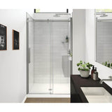 Maax - Halo Pro GS 44.5-47 x 78.75 in. 8mm Sliding Shower Door for Alcove Installation with GlassShield glass in Chrome
