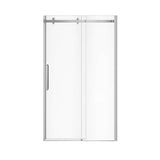Halo Pro 44.5-47 x 78.75 in. 8mm Sliding Shower Door for Alcove Installation with Clear glass in Chrome