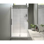 Maax - Halo Pro 44.5-47 x 78.75 in. 8mm Sliding Shower Door for Alcove Installation with Clear glass in Chrome