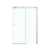 Luminescence 44.5-47 x 70.5-72 in. 6 mm Sliding Shower Door for Alcove Installation with Clear glass in Chrome