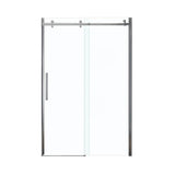 Halo 44.5-47 x 78.75 in. 8mm Sliding Shower Door for Alcove Installation with Clear glass in Chrome