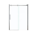 Halo 56.5-59 x 78.75 in. 8mm Sliding Shower Door for Alcove Installation with Clear glass in Chrome
