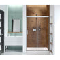 Maax - Incognito 70 44-47 x 70 1/2 in. 6mm Bypass Shower Door for Alcove Installation with Clear glass in Chrome