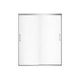 Incognito 70 56-59 x 70 1/2 in. 6mm Bypass Shower Door for Alcove Installation with Clear glass in Chrome