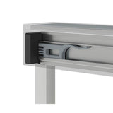 Incognito 70 44-47 x 70 1/2 in. 8mm Bypass Shower Door for Alcove Installation with Clear glass in Matte Black