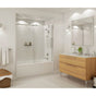 Maax - Halo 56.5-59 x 59 in. 8 mm Sliding Tub Door for Alcove Installation with Clear glass in Chrome