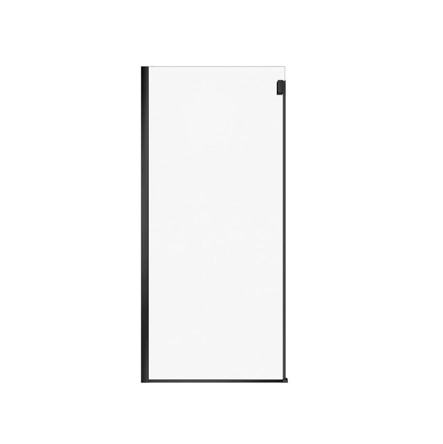 Maax - Duel Alto Return Panel for 36 in. Base with Clear glass in Matte Black