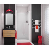 Maax - SS32 32 x 33 AcrylX Alcove Center Drain One-Piece Shower in White - White