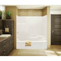 Maax - TSEA72 72 x 36 AcrylX Alcove Left-Hand Drain One-Piece Whirlpool Tub Shower in White - White