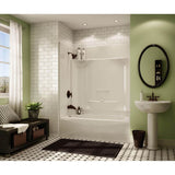 Maax - KDTS 3260 AcrylX Alcove Left-Hand Drain Four-Piece Tub Shower in White - White
