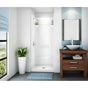 Maax - KDS 3232 AFR AcrylX Alcove Center Drain Four-Piece Shower in White - White
