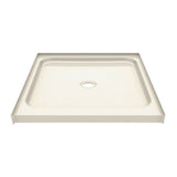 SPL 3232 AFR AcrylX Alcove Shower Base with Center Drain in White