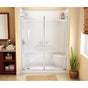 Maax - KDS 3060 AcrylX Alcove Left-Hand Drain Four-Piece Shower in White - White