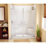 Maax - KDS 3460 AcrylX Alcove Center Drain Four-Piece Shower in White - White