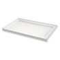 Maax - B3Round 6030 Acrylic Alcove Shower Base in White with Anti-slip Bottom with Right-Hand Drain - White