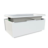 ModulR 6032 (Without Armrests) Acrylic Corner Right Left-Hand Drain Bathtub in White