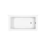 ModulR 6032 (Without Armrests) Acrylic Corner Left Left-Hand Drain Bathtub in White