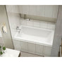 Maax - ModulR 6032 IF (Without Armrests) Acrylic Alcove Right-Hand Drain Bathtub in White - White