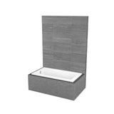 ModulR 6032 (With Armrests) Acrylic Drop-in End Drain Bathtub in White