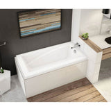 ModulR 6032 IF (With Armrests) Acrylic Corner Right Left-Hand Drain Bathtub in White