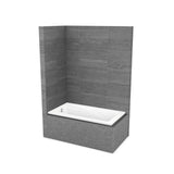 ModulR 6032 IF (With Armrests) Acrylic Corner Left Left-Hand Drain Bathtub in White