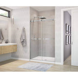 Maax - B3Square 4832 Acrylic Alcove Shower Base in White with Center Drain - White