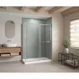 Maax - B3X 6032 Acrylic Corner Right Shower Base with Right-Hand Drain in White - White