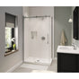 Maax - B3X 4836 Acrylic Corner Left Shower Base with Center Drain in White - White
