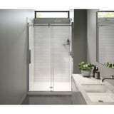 Maax - B3X 4836 Acrylic Alcove Shower Base with Center Drain in White - White