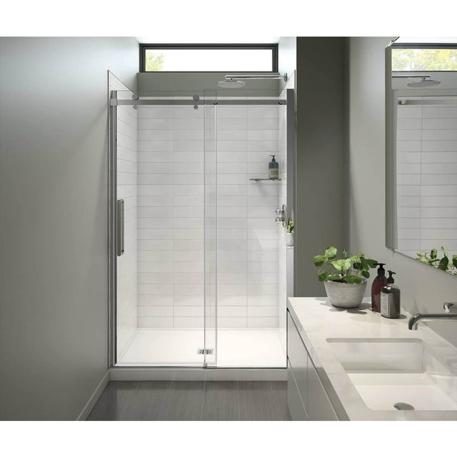 Maax - B3X 4836 Acrylic Alcove Shower Base with Anti-slip Bottom with Center Drain in White - White
