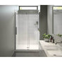 Maax - B3X 4836 Acrylic Alcove Shower Base with Anti-slip Bottom with Center Drain in White - White