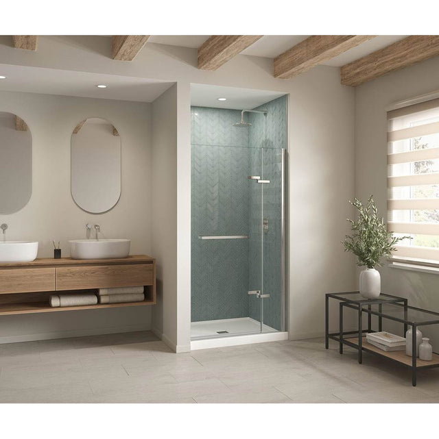 Maax - B3X 4236 Acrylic Alcove Shower Base with Center Drain in White - White