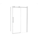 Odyssey SC 48'' x 32'' x 78'' 8mm Sliding Shower Door for Corner Installation with Clear glass in Chrome