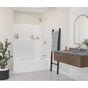 Maax - Icon TS6036 Acrylx Alcove Right Hand Drain One-Piece Tub Shower in White - White