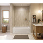 Maax - Interflo 6030 IFS Acrylic Alcove Left-hand Drain Bathtub in White - White