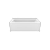 Interflo 6030 IFS Acrylic Alcove Left-hand Drain Bathtub in White