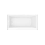 Interflo 6030 IFS Acrylic Alcove Left-hand Drain Bathtub in White