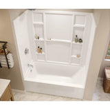 Interflo 6030 Direct-to-stud 4-piece Alcove Tub Wall Kit in White