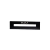 Maax - Linear Overflow Metal Trim in Matte Black - Matte Black