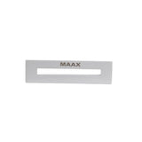 Linear Overflow Metal Trim in White
