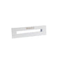Maax - Linear Overflow Metal Trim in White - White