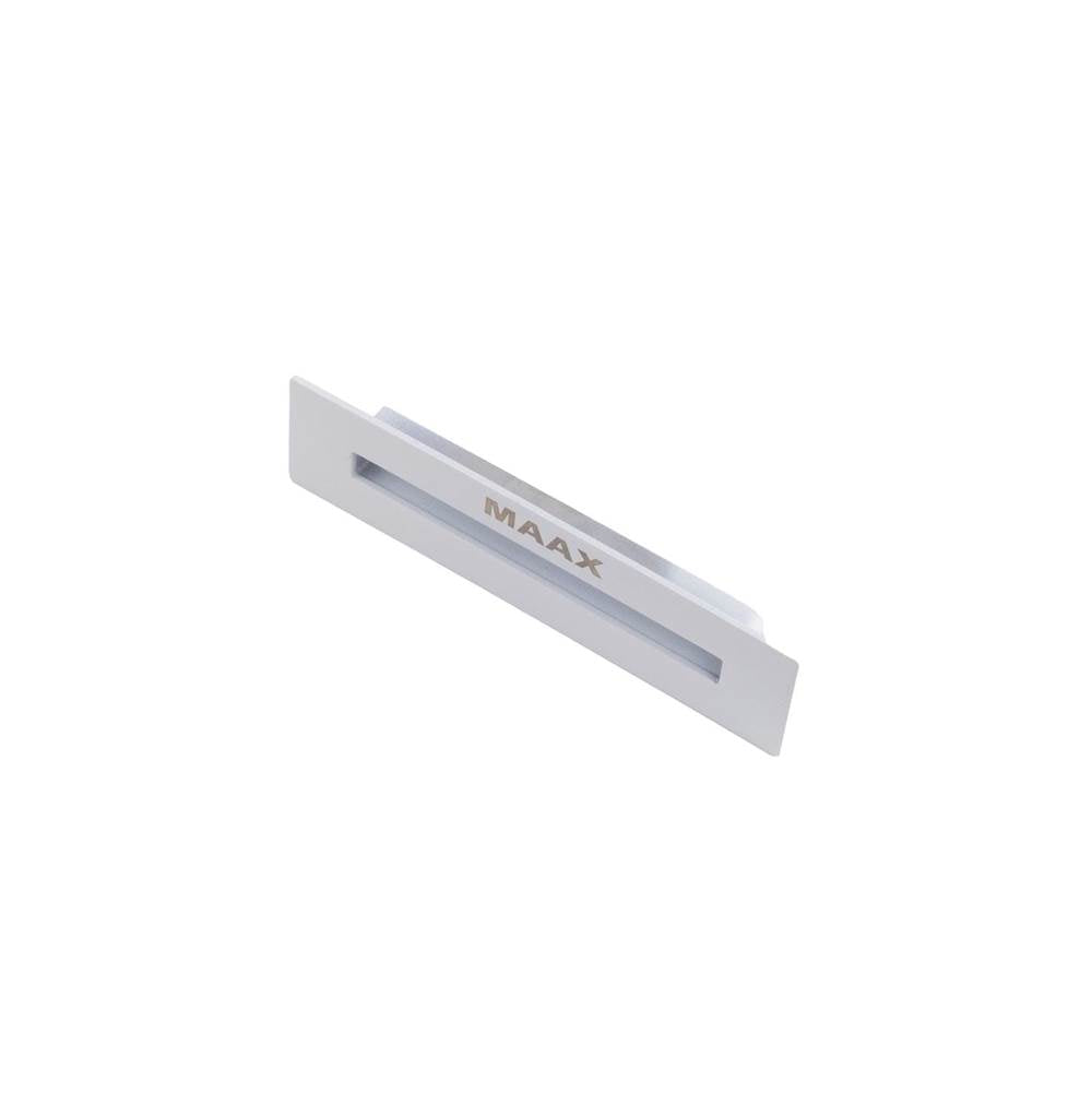 Linear Overflow Metal Trim in White
