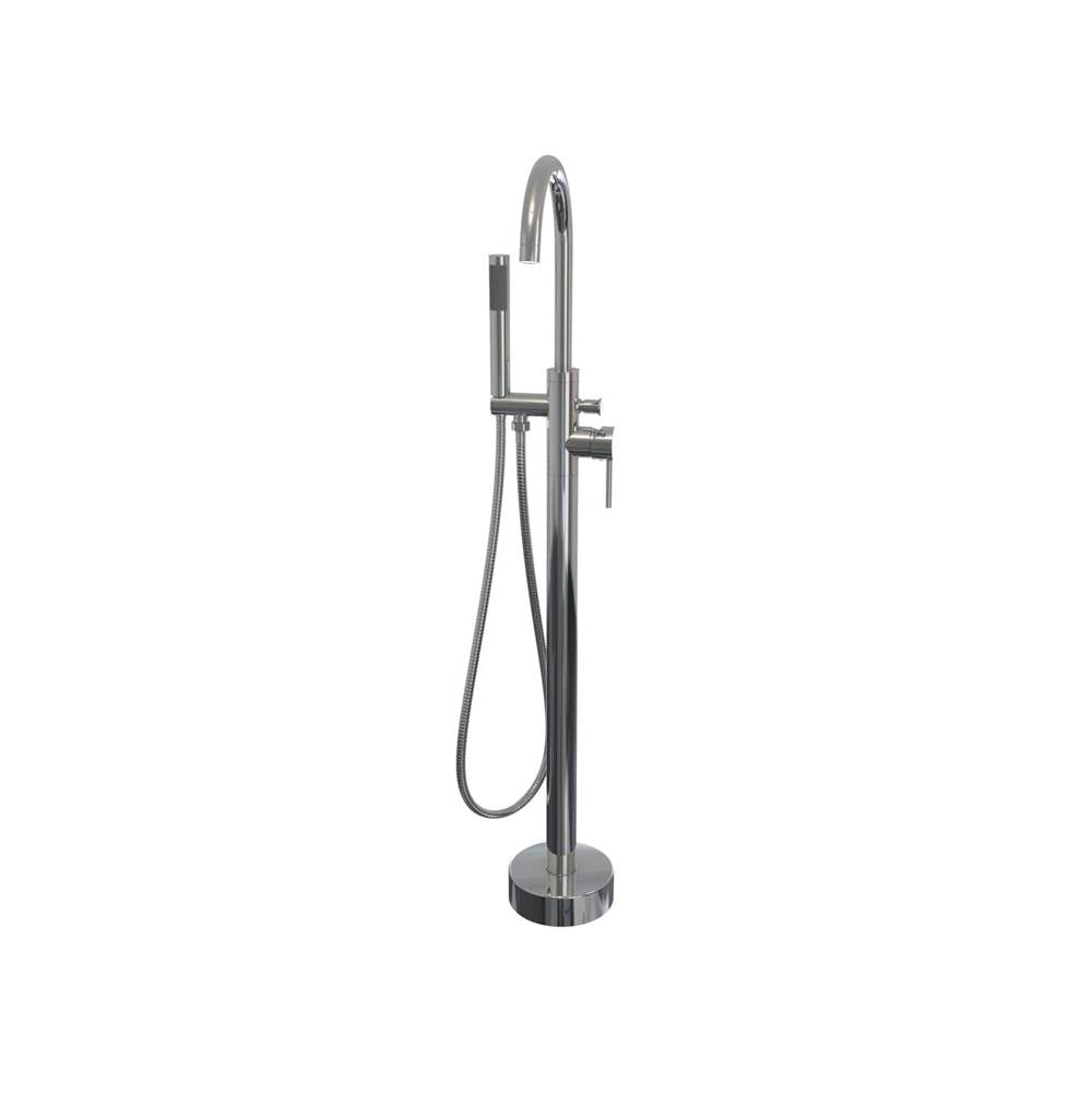 Maax - Linosa Freestanding Tub Faucet with Handshower in Chrome - Chrome