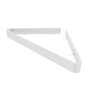 Maax - Manhattan Corner Shelf with Glass in Glossy White - Glossy White
