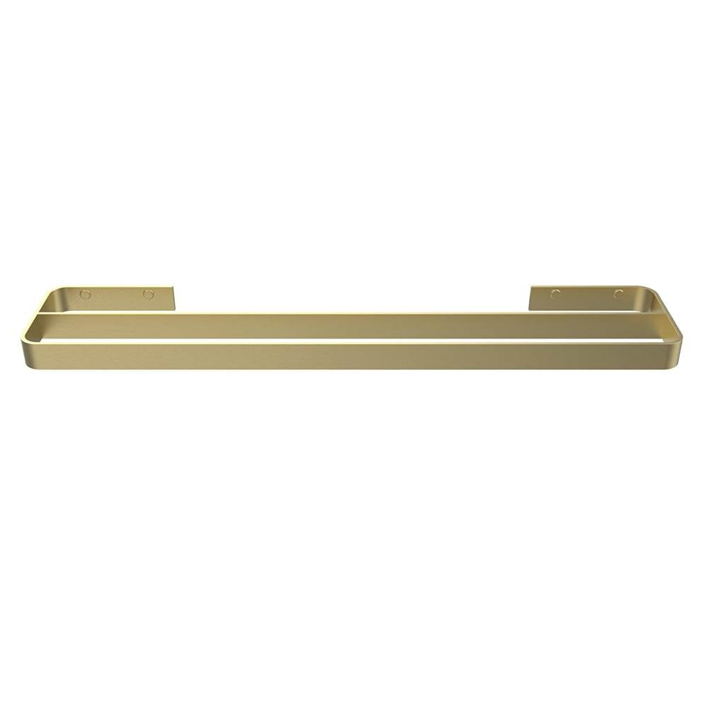 Manhattan 24 in. Double Towel Bar in Brushed Gold