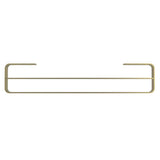 Manhattan 24 in. Double Towel Bar in Brushed Gold