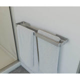 Manhattan 24 in. Double Towel Bar in Brushed Chrome