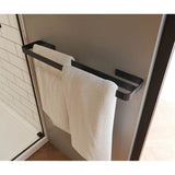 Manhattan 24 in. Double Towel Bar in Matte Black