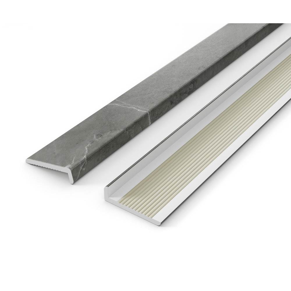 Maax - Manhattan Edge Trim 94 in. in Marble Dark Grey - Marble Dark Grey