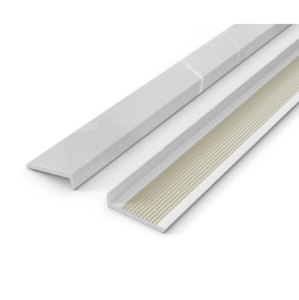 Maax - Manhattan Edge Trim 94 in. in Marble Light Grey - Marble Light Grey